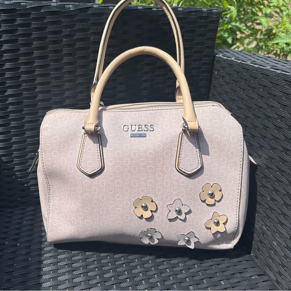 Guess pink ladies bag